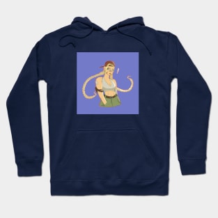 Casual Cammy White Hoodie